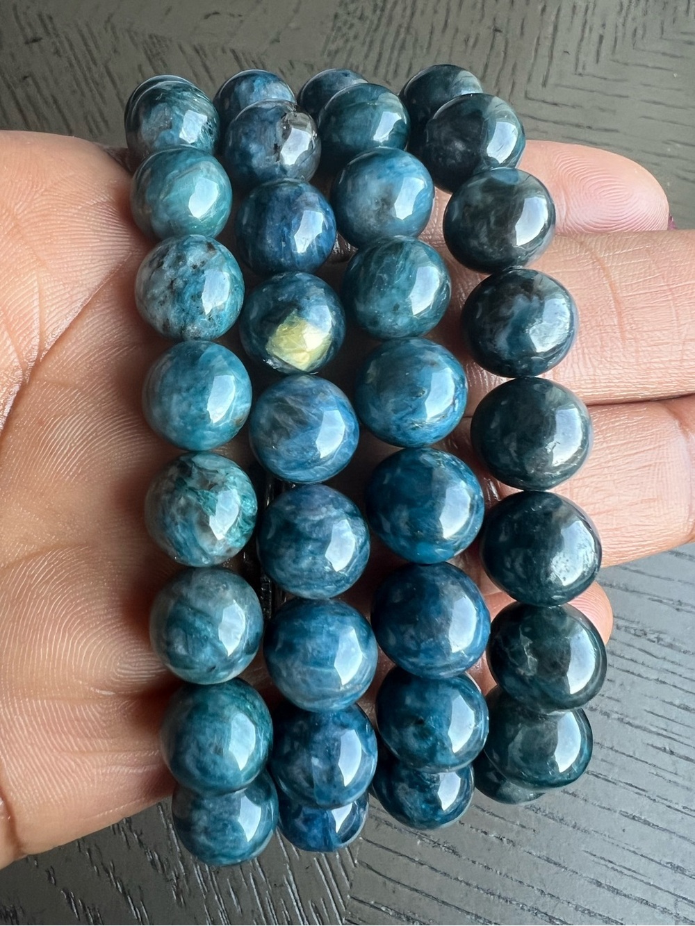 Blue sugilite bracelet 10mm SIZE 6.75’ ( ONE )